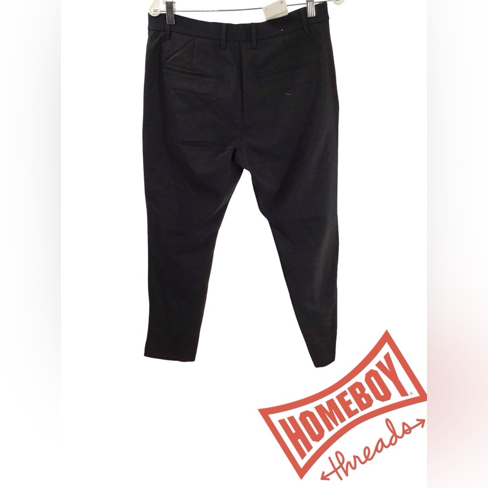 Zara Classic Black Trousers Size M - Picture 2 of 3